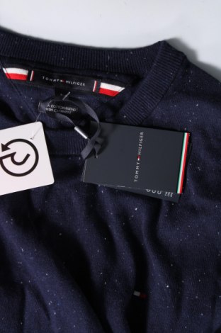 Męski sweter Tommy Hilfiger, Rozmiar L, Kolor Niebieski, Cena 694,99 zł