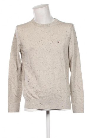 Herrenpullover Tommy Hilfiger, Größe M, Farbe Beige, Preis 99,99 €