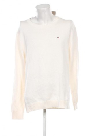 Herrenpullover Tommy Jeans, Größe XXL, Farbe Ecru, Preis € 73,99