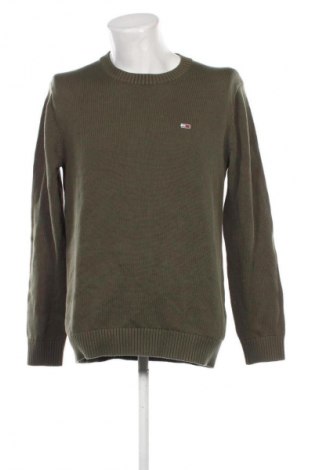 Pánsky sveter  Tommy Jeans, Veľkosť L, Farba Zelená, Cena  104,95 €