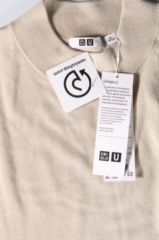 Pulover de bărbați Uniqlo, Mărime XL, Culoare Bej, Preț 327,17 Lei