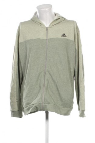 Herren Sweatshirt Adidas, Größe XL, Farbe Grün, Preis 33,99 €