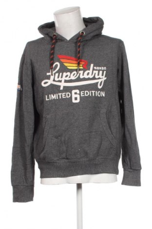 Мъжки суичър Superdry, Размер XXL, Цвят Сив, Цена 47,99 лв.