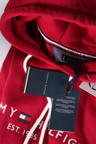 Мъжки суичър Tommy Hilfiger, Размер L, Цвят Червен, Цена 204,99 лв.