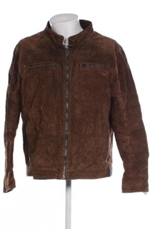 Herren Lederjacke Angelo Litrico, Größe XXL, Farbe Braun, Preis 56,99 €