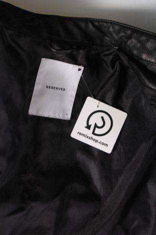 Herren Lederjacke Reserved, Größe L, Farbe Schwarz, Preis € 25,06