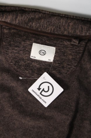 Ανδρικό μπουφάν fleece C&A, Μέγεθος XXL, Χρώμα Καφέ, Τιμή 23,99 €