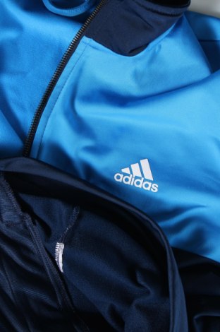 Ανδρική αθλητική ζακέτα Adidas, Μέγεθος L, Χρώμα Μπλέ, Τιμή 28,99 €