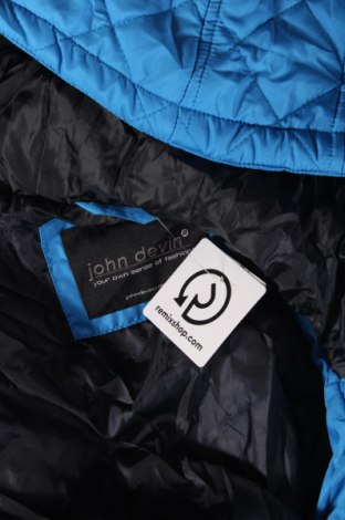 Herrenjacke John Devin, Größe M, Farbe Blau, Preis 46,99 €