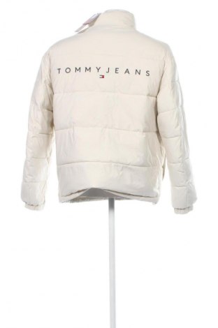 Herrenjacke Tommy Jeans, Größe L, Farbe Ecru, Preis 289,99 €