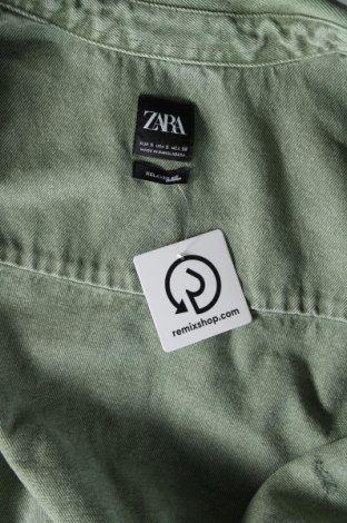 Ανδρικό μπουφάν Zara, Μέγεθος S, Χρώμα Πράσινο, Τιμή 12,99 €