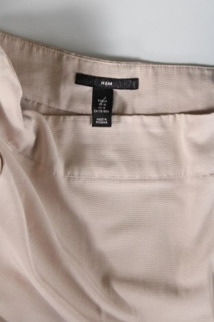 Rock H&M, Größe L, Farbe Beige, Preis 9,62 €