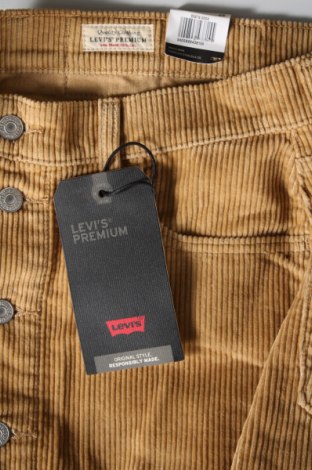 Пола Levi's, Размер S, Цвят Бежов, Цена 140,00 лв.