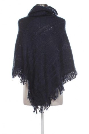 Poncho, Größe M, Farbe Blau, Preis € 6,99