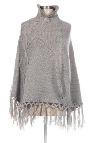 Poncho Yessica, Größe M, Farbe Grau, Preis € 5,99