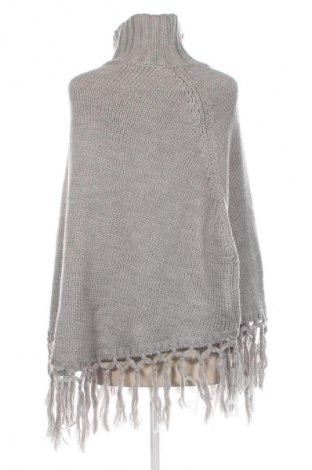 Poncho Yessica, Größe M, Farbe Grau, Preis € 5,99