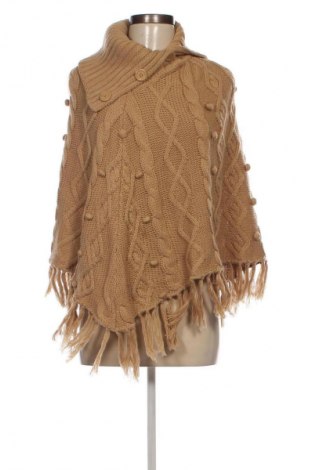 Poncho Yessica, Größe S, Farbe Beige, Preis € 5,99