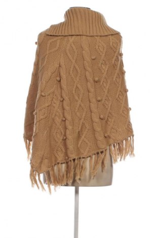 Poncho Yessica, Mărime S, Culoare Bej, Preț 94,99 Lei