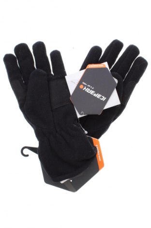 Handschuhe für Wintersport Icepeak, Farbe Schwarz, Preis 29,55 €