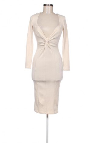 Kleid ASOS, Größe S, Farbe Beige, Preis 33,99 €