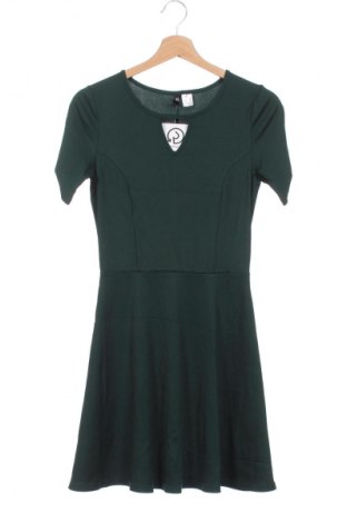 Šaty  H&M Divided, Veľkosť XS, Farba Zelená, Cena  11,95 €