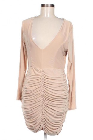 Kleid Pretty Little Thing, Größe XL, Farbe Beige, Preis € 5,99