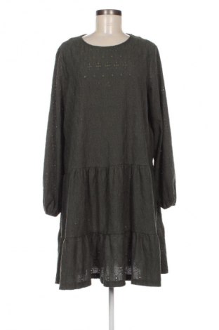 Рокля Violeta by Mango, Размер XL, Цвят Зелен, Цена 48,99 лв.