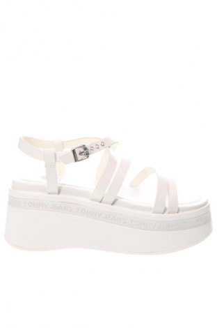 Sandalen Tommy Jeans, Größe 38, Farbe Weiß, Preis 74,99 €