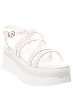 Sandalen Tommy Jeans, Größe 38, Farbe Weiß, Preis 74,99 €
