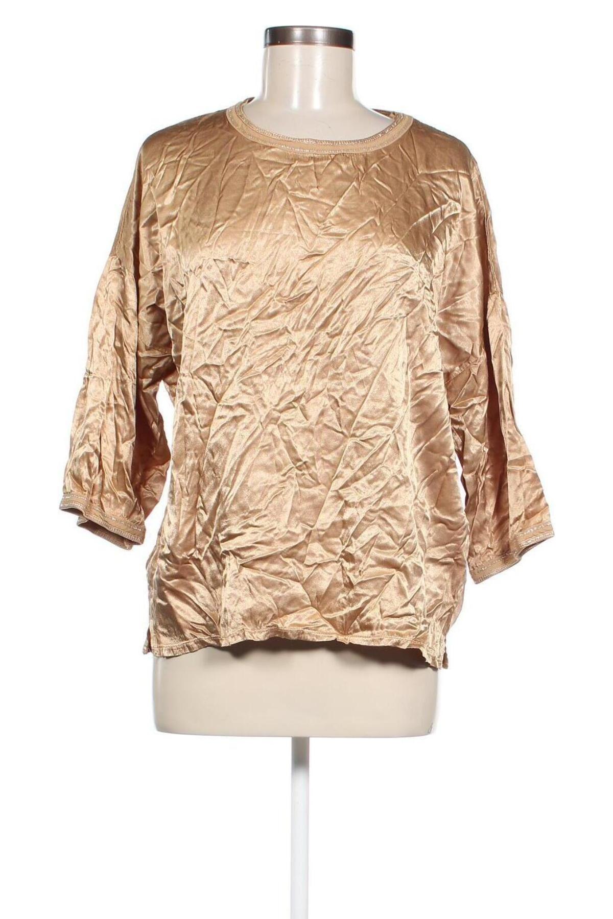 Damen Shirt Ambika, Größe L, Farbe Golden, Preis € 7,99