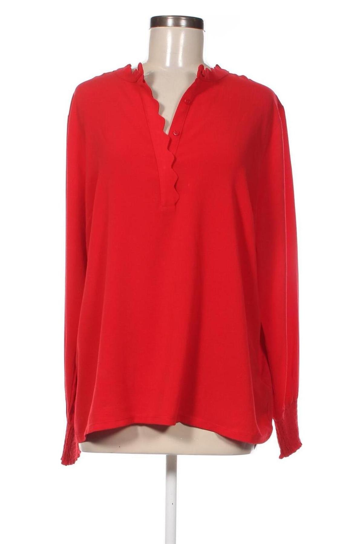 Damen Shirt Essentials by Tchibo, Größe XL, Farbe Rot, Preis 6,99 €