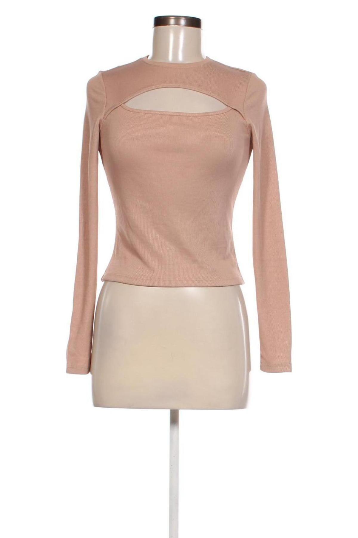 Damen Shirt H&M Divided, Größe S, Farbe Beige, Preis € 5,99