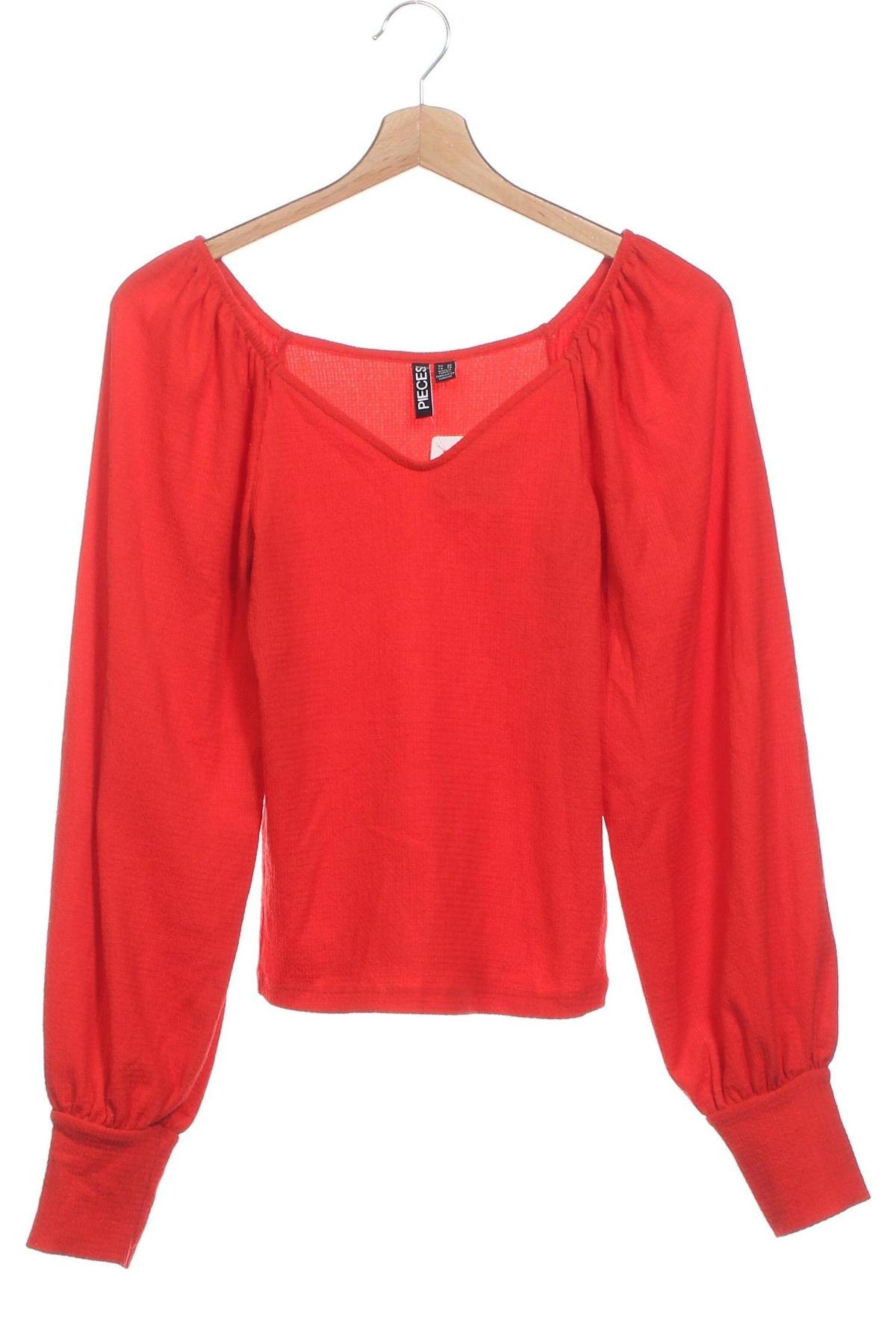 Damen Shirt Pieces, Größe XS, Farbe Rot, Preis € 10,23