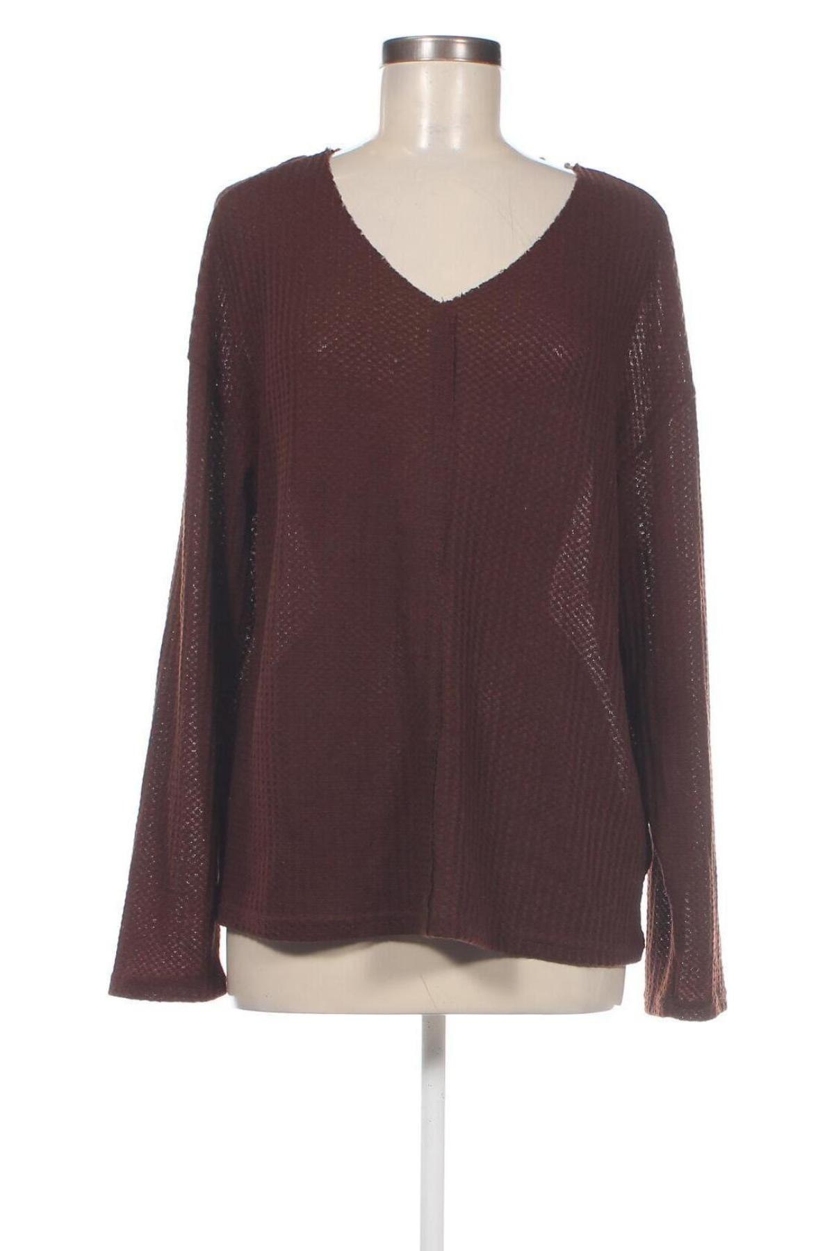 Damen Shirt SHEIN, Größe L, Farbe Braun, Preis 13,99 €