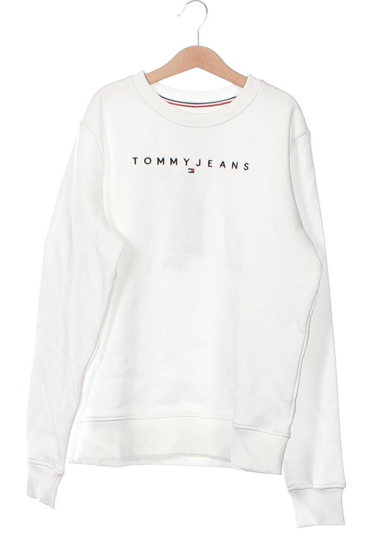 Bluzka damska Tommy Jeans, Rozmiar XS, Kolor Biały, Cena 529,99 zł