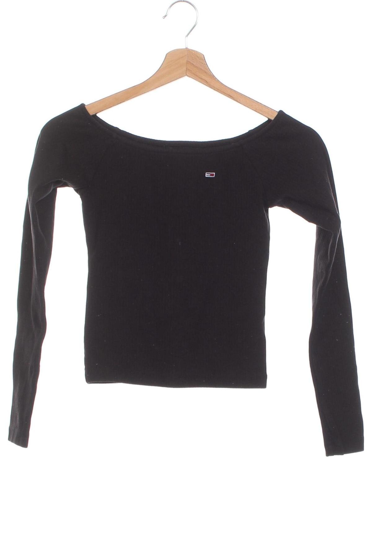 Bluză de femei Tommy Jeans, Mărime S, Culoare Negru, Preț 299,99 Lei