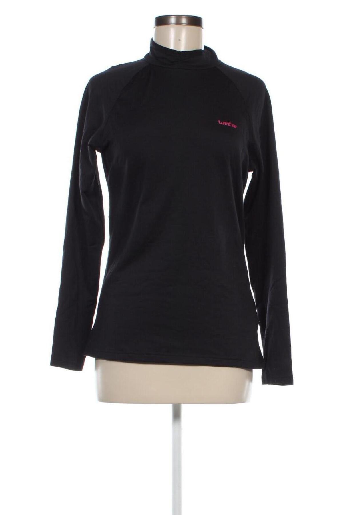 Damen Shirt Wedze, Größe M, Farbe Schwarz, Preis € 16,49