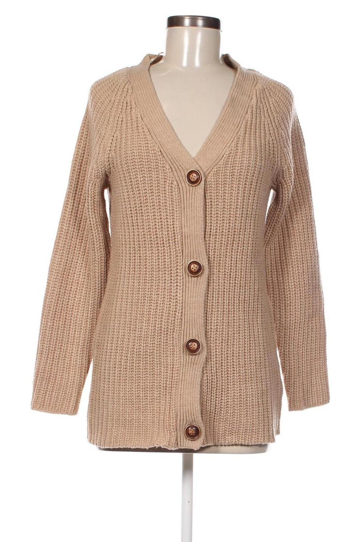 Damen Strickjacke Colours Of The World, Größe S, Farbe Beige, Preis 20,99 €