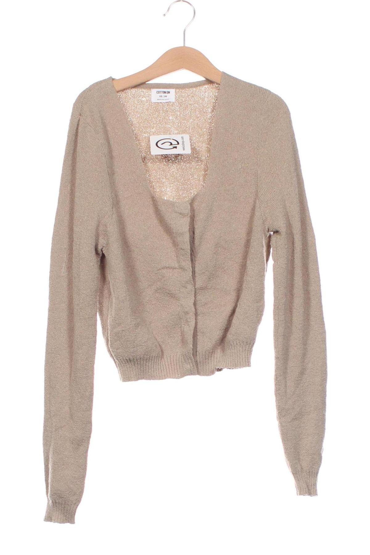 Cardigan de damă Cotton On, Mărime XS, Culoare Bej, Preț 48,99 Lei