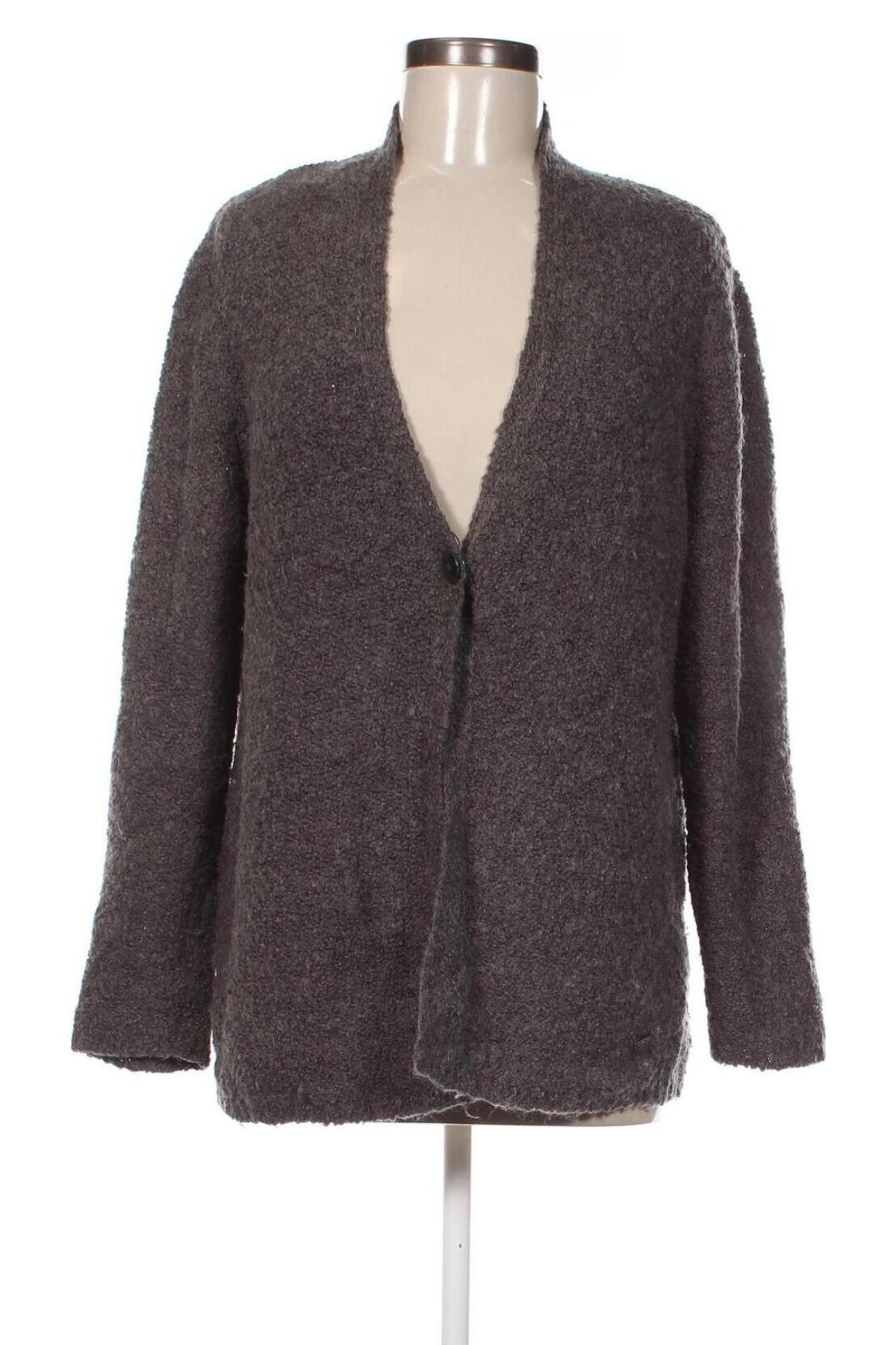 Cardigan de damă G.W., Mărime L, Culoare Gri, Preț 203,99 Lei