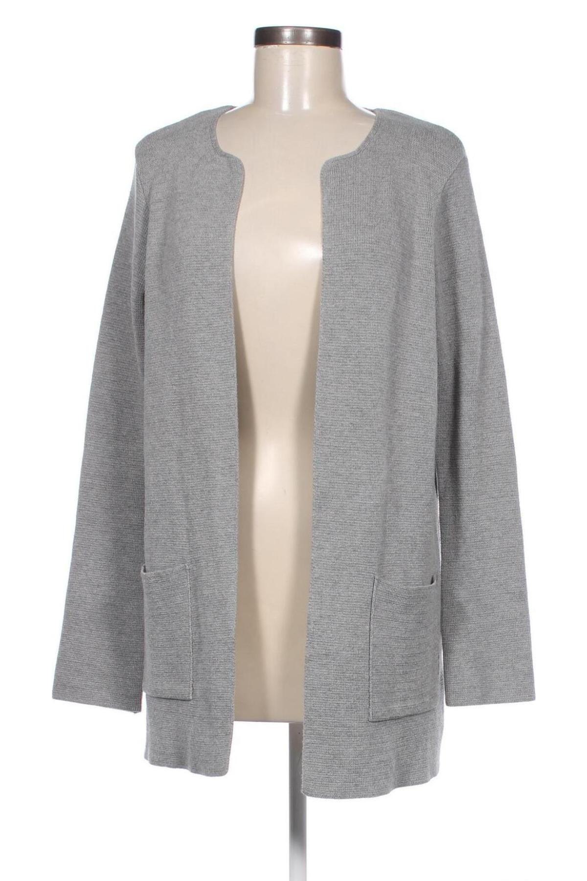 Damen Strickjacke Gina Tricot, Größe S, Farbe Grau, Preis € 13,81