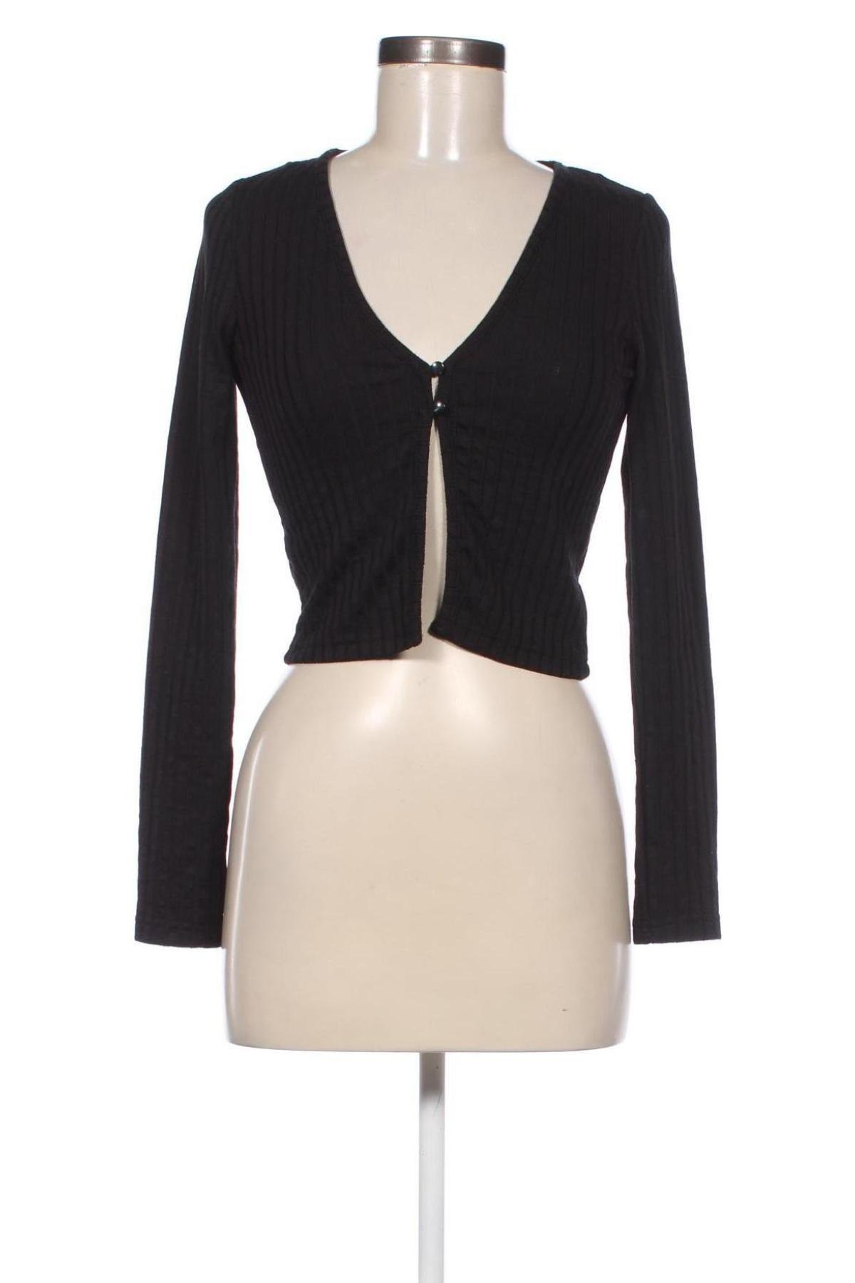 Cardigan de damă H&M, Mărime M, Culoare Negru, Preț 14,99 Lei