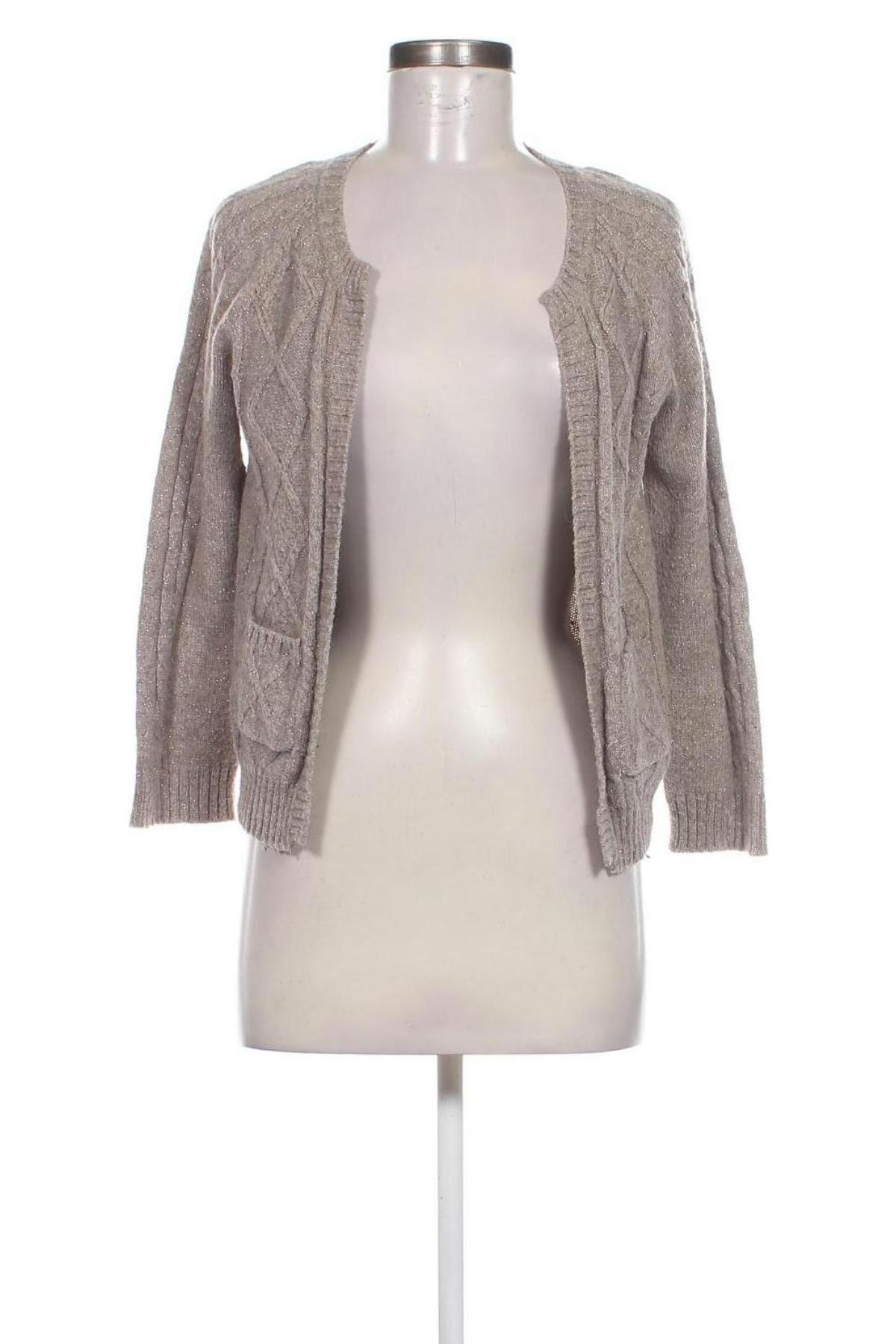 Cardigan de damă H&M Divided, Mărime S, Culoare Bej, Preț 52,99 Lei