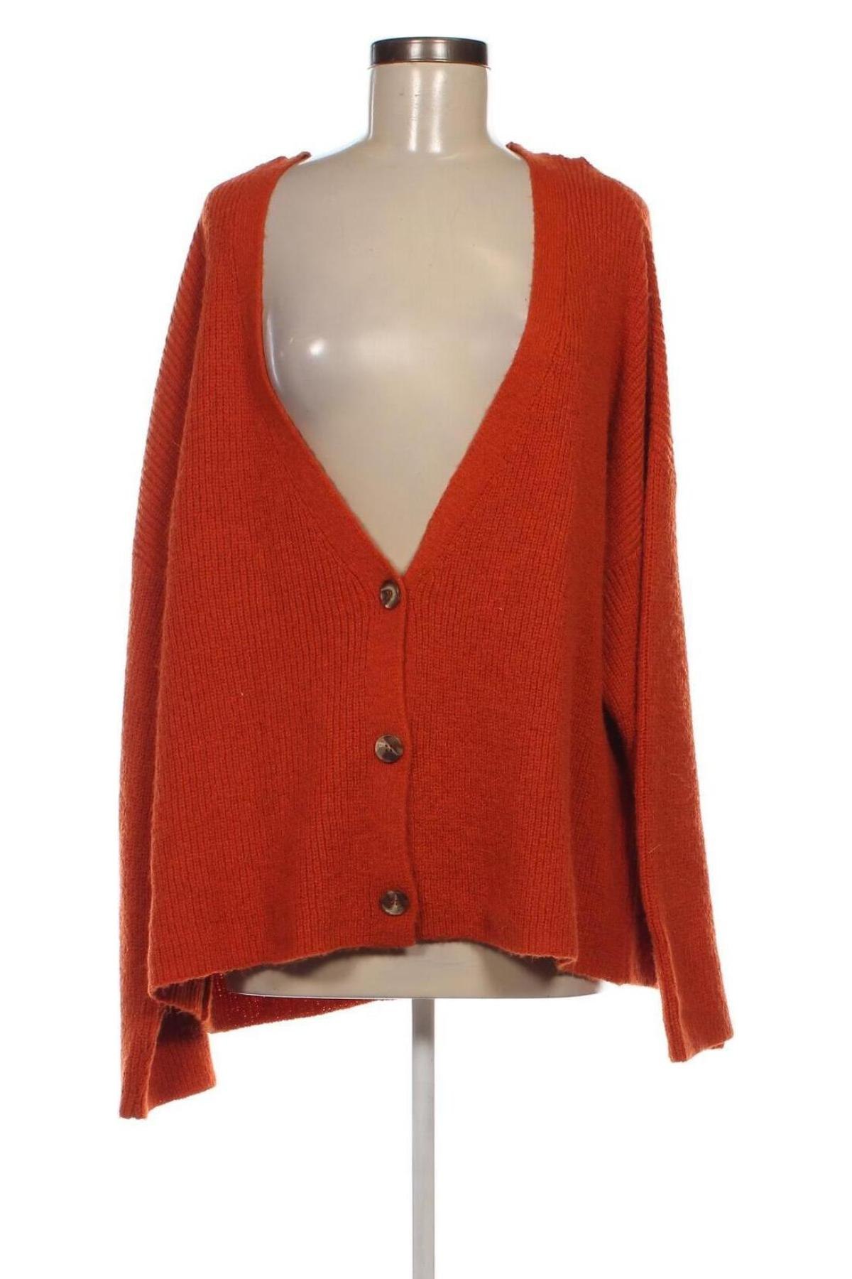 Damen Strickjacke Kenny S., Größe XXL, Farbe Orange, Preis 28,99 €