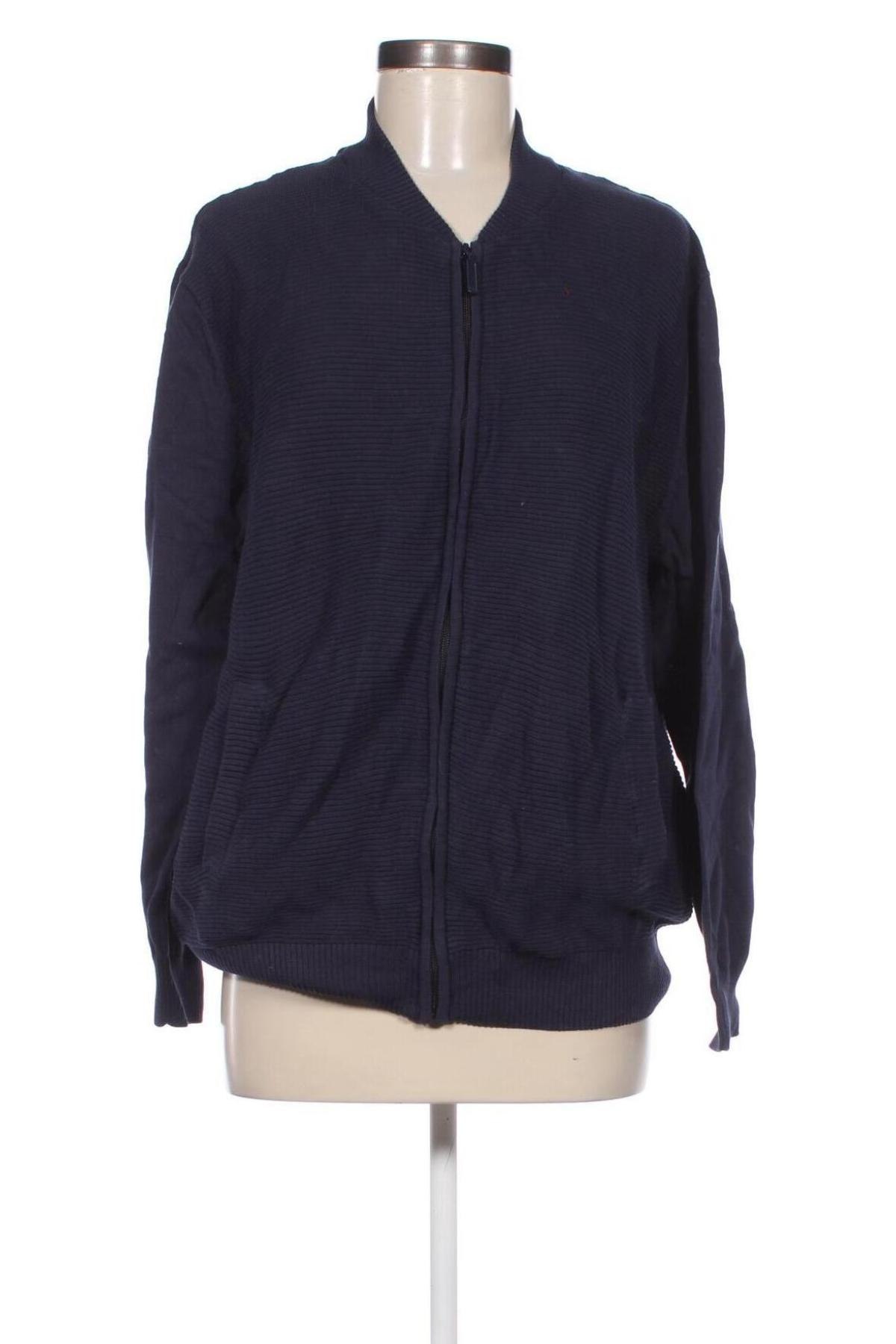 Damen Strickjacke Marco Donati, Größe XXL, Farbe Blau, Preis 18,99 €