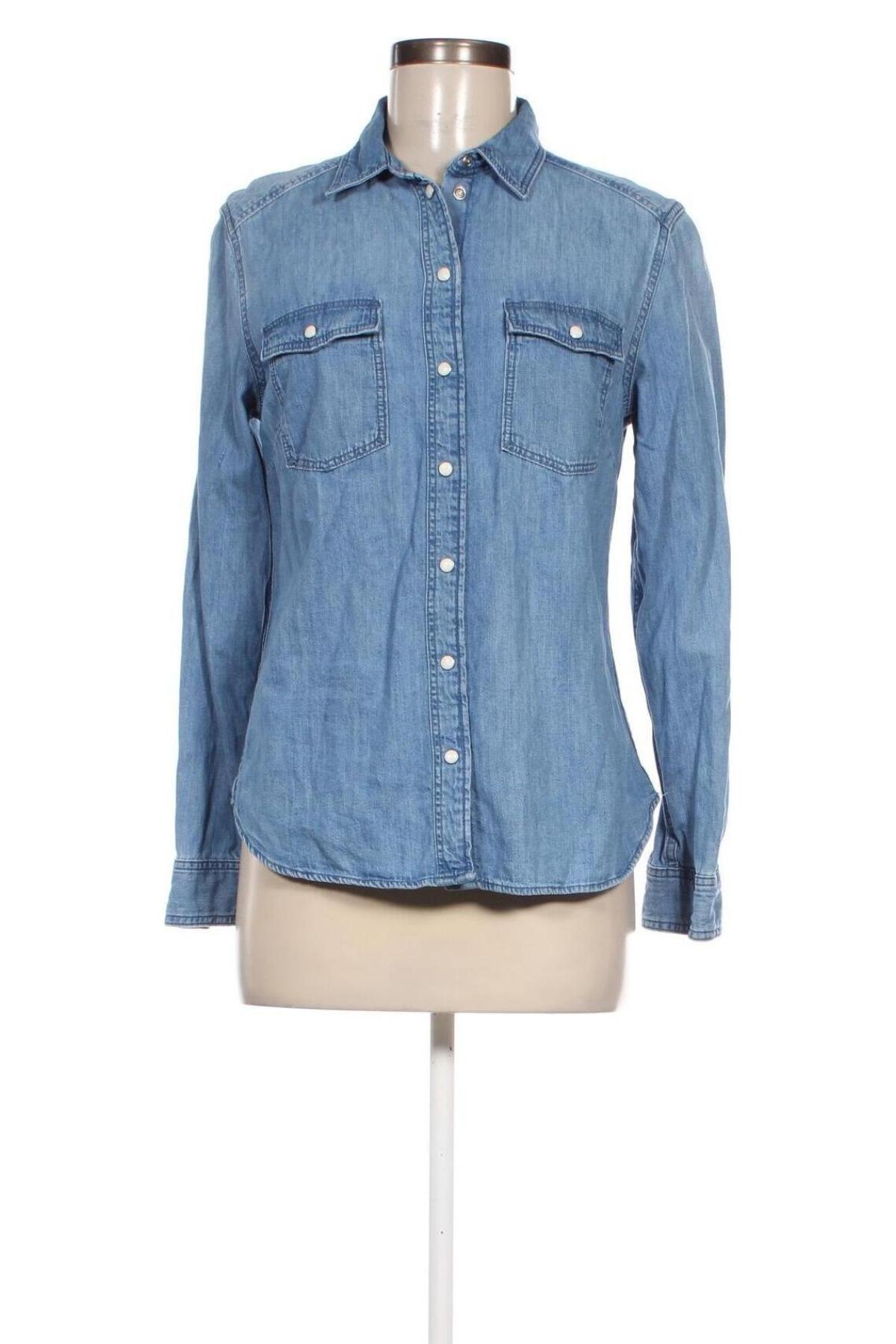 Damenbluse H&M, Größe M, Farbe Blau, Preis € 12,83