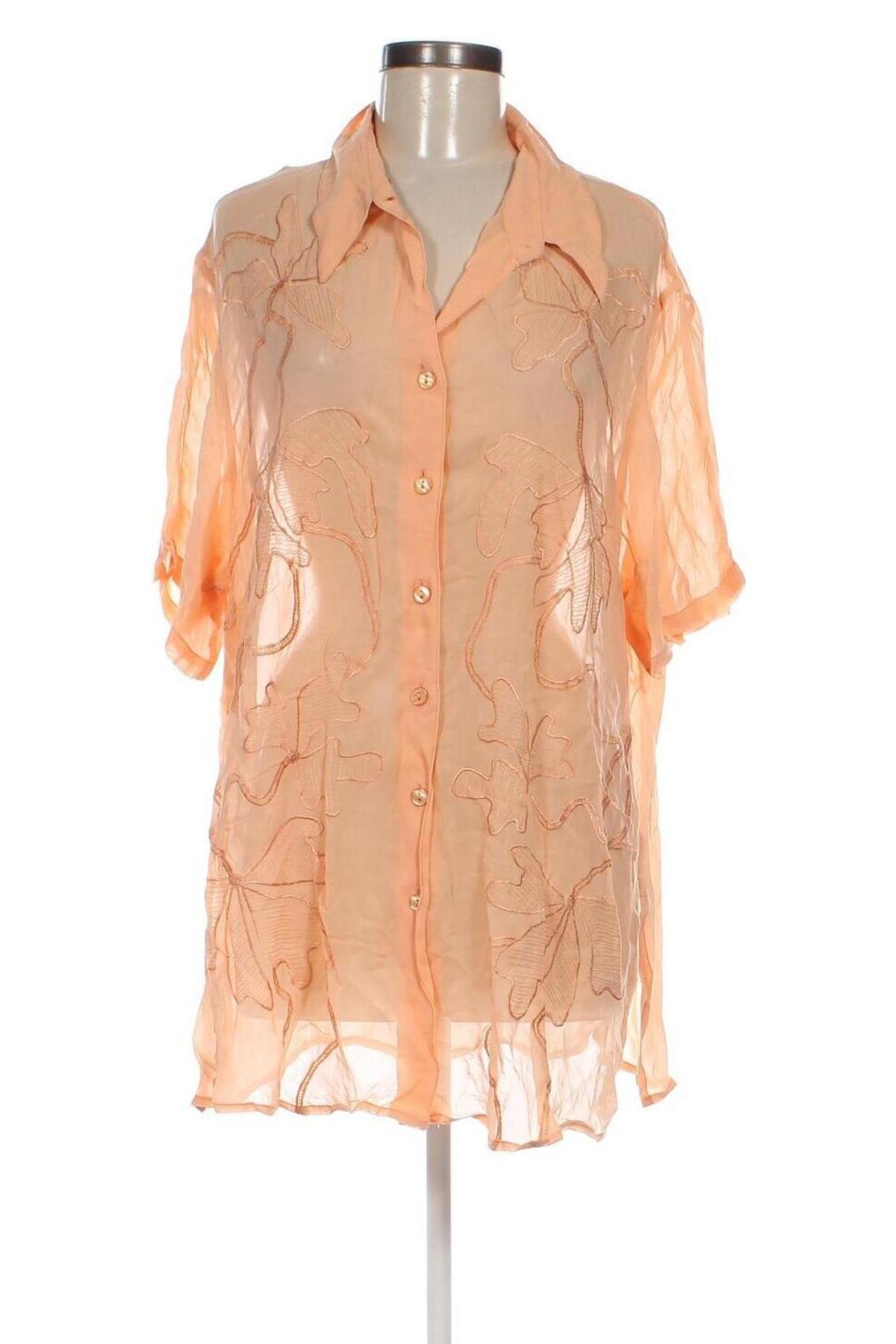 Damenbluse Jurgen Michaelsen, Größe XXL, Farbe Orange, Preis € 13,00