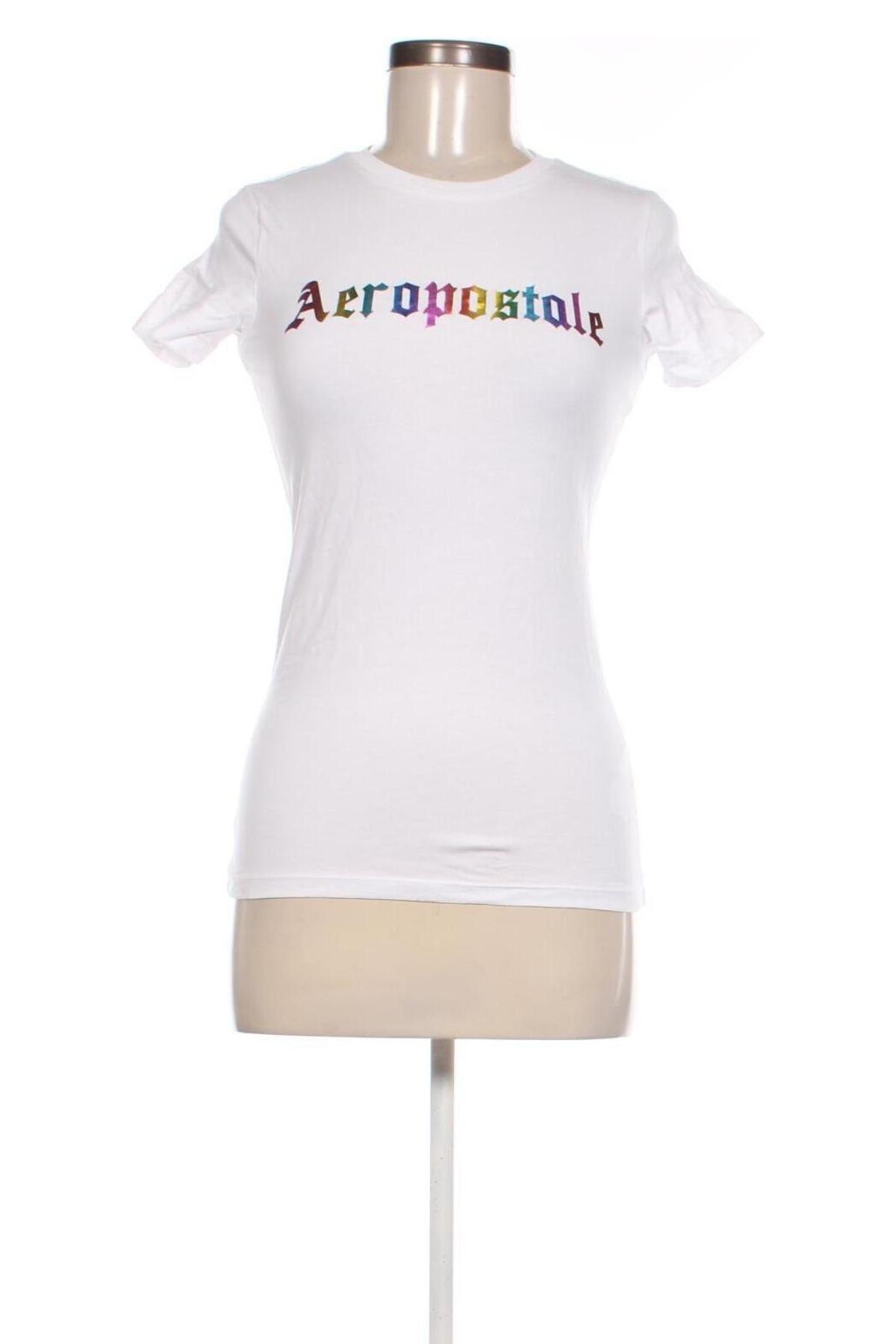 Tricou de femei Aeropostale, Mărime S, Culoare Alb, Preț 43,37 Lei