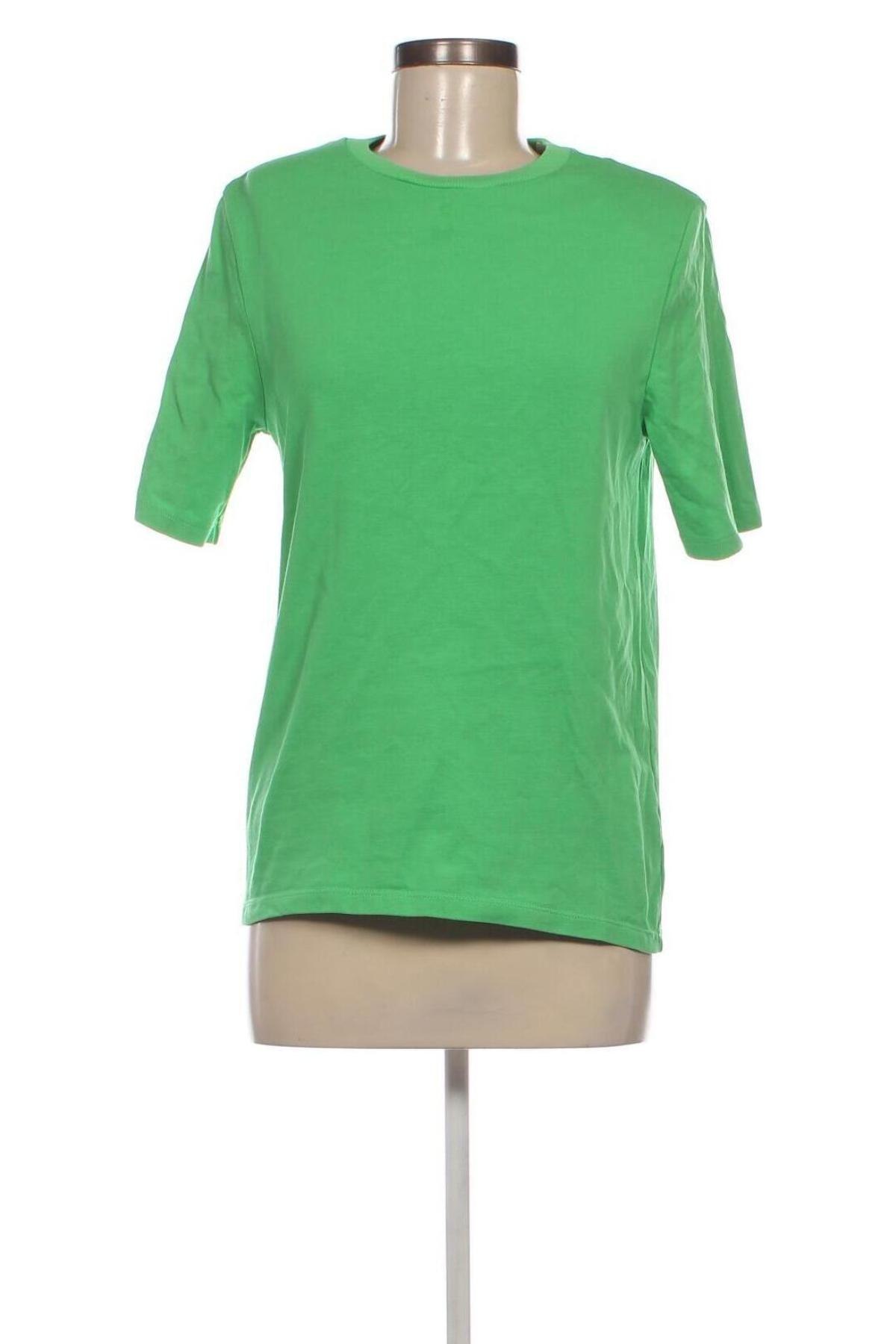 Γυναικείο t-shirt Mango, Μέγεθος S, Χρώμα Πράσινο, Τιμή 5,99 €