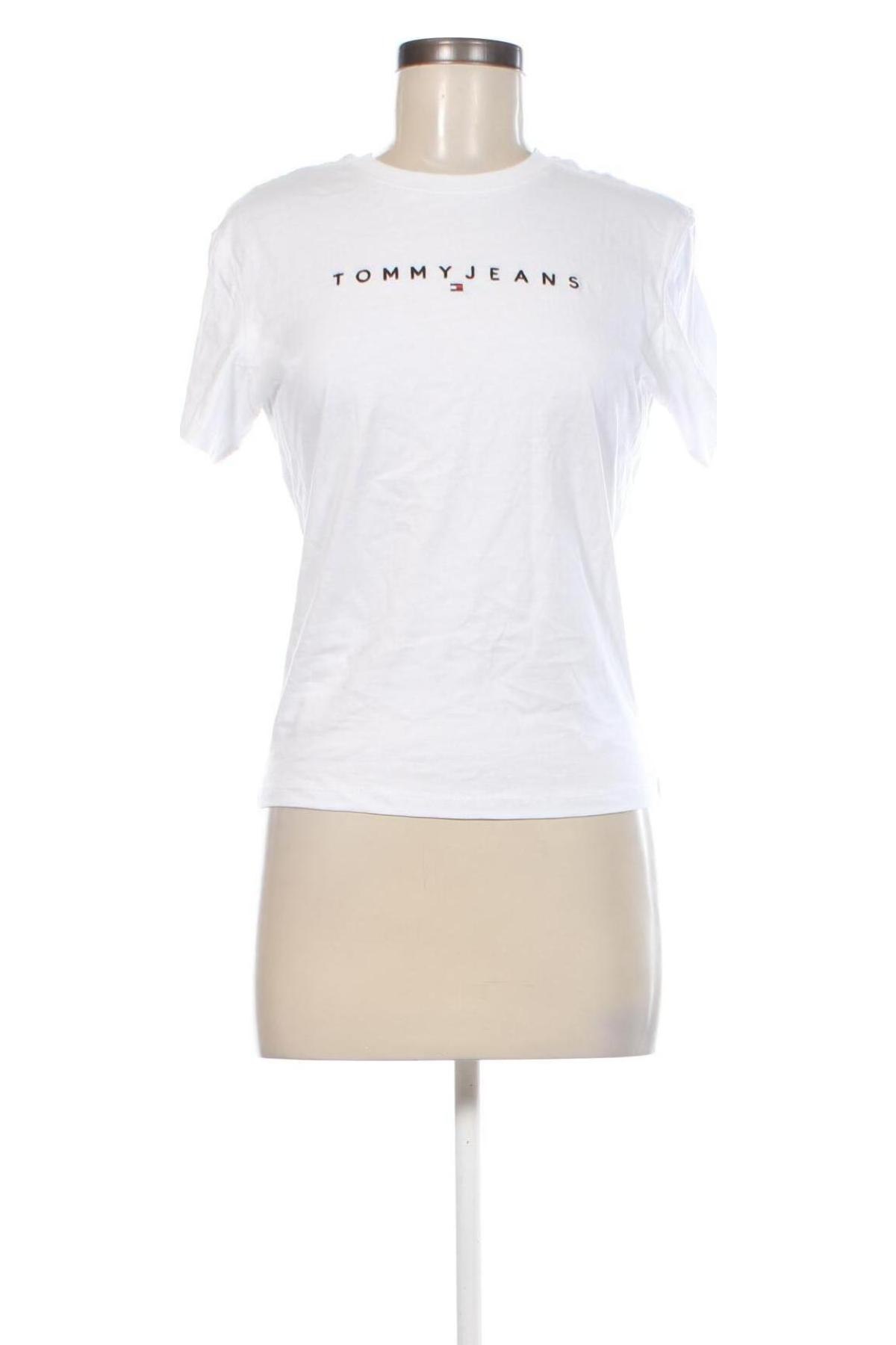 Γυναικείο t-shirt Tommy Hilfiger, Μέγεθος L, Χρώμα Λευκό, Τιμή 50,99 €